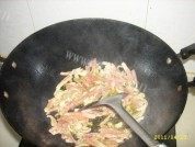 家常菜肉丝炒榨菜做法图解3)