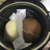 自制可可双色吐司做法图解7)