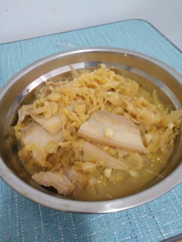 简单版酸菜五花肉