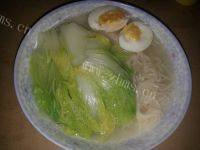 美味的鸡汤面做法图解5)