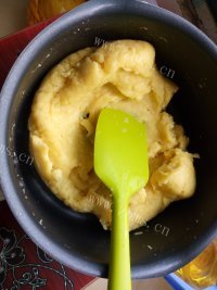 自制绿豆馅做法图解7)