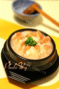 鲜虾粥自制