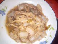 家常菜炒肉片