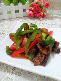 家常菜双椒回锅肉