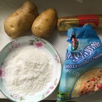 甜甜的椰蓉芝士土豆球做法图解1)