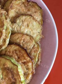 香煎茄饼做法图解8)