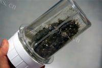 家常黑芝麻海苔饼干做法图解5)