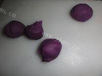 自己做的煎紫薯饼做法图解6)