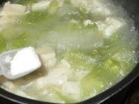健康美食之白菜豆腐汤做法图解11)