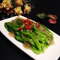 家常菜白灼菜心