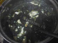 美味的紫菜蛋花汤