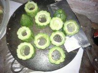 软嫩的酿苦瓜做法图解4)