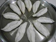 诱人的冰花煎饺做法图解7)
