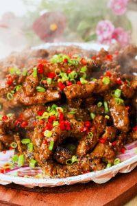 家常菜黑椒牛柳