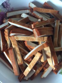 家常菜辣椒炒豆干做法图解3)