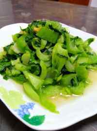 家常菜炒芥菜