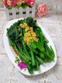 简单易做的白灼菜心