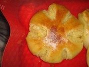 自制花形面包 做法图解9)