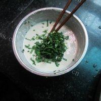 「原创」韭菜煎饼做法图解3)