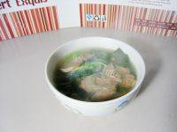 粉丝菠菜猪肝汤做法图解12)