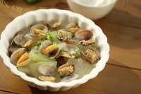 美味的蛤蜊冬瓜汤