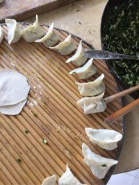 好吃的韭菜鸡蛋饺子做法图解6)