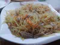 简易肉炒土豆丝