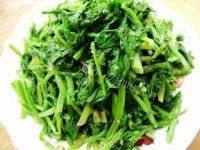 家常菜菠菜炒蛋做法图解2)