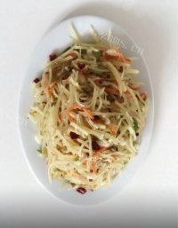 色香味俱全的酸辣土豆丝做法图解9)