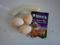 美味的虾酱炒鸡蛋做法图解1)