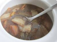 香气浓郁的白萝卜炖腊肉做法图解8)