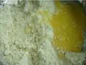 黑芝麻咸香饼干做法图解3)
