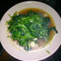 家常菜蒜泥菠菜