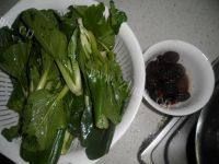 简单版青菜炒香菇做法图解4)
