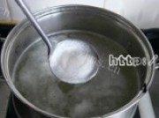 自制酸奶绿豆沙做法图解3)