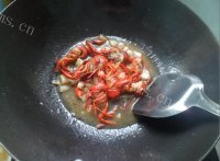 美味的香辣小龙虾