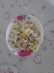 如此诱人的美味蛋炒饭