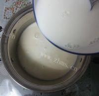 自制焦糖布丁做法图解7)