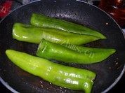 家常菜青椒塞肉做法图解5)