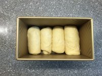 如此诱人的黑芝麻土司做法图解9)