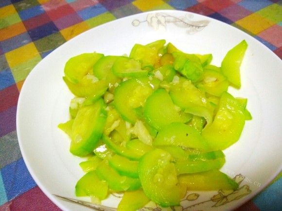美味蒜蓉小南瓜