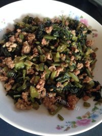 美味的肉末雪里蕻做法图解10)