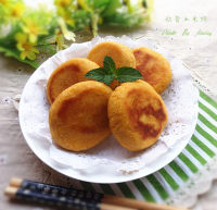 自制奶香玉米饼