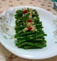 美味的蒜泥豇豆
