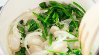 营养的焗烤扇贝佐菠菜做法图解10)