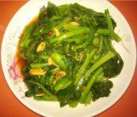 色味俱全的清炒芥兰