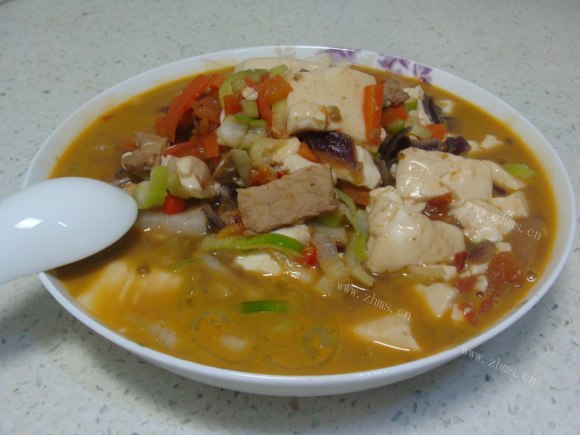 香喷喷的炖豆腐