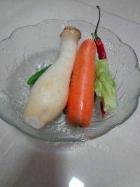 饱满的素炒杏鲍菇做法图解1)