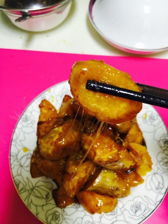 五味俱全的拔丝红薯