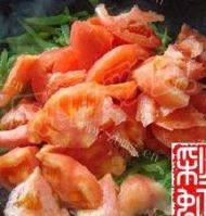 家常菜番茄炒豆角做法图解4)